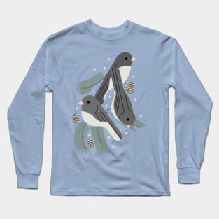 Winter Junco Long Sleeve T-Shirt